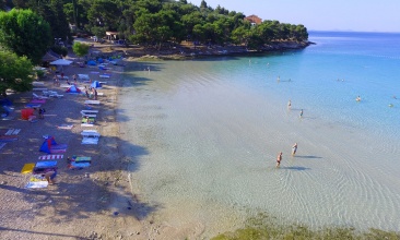 Plaža Slanica ujutro